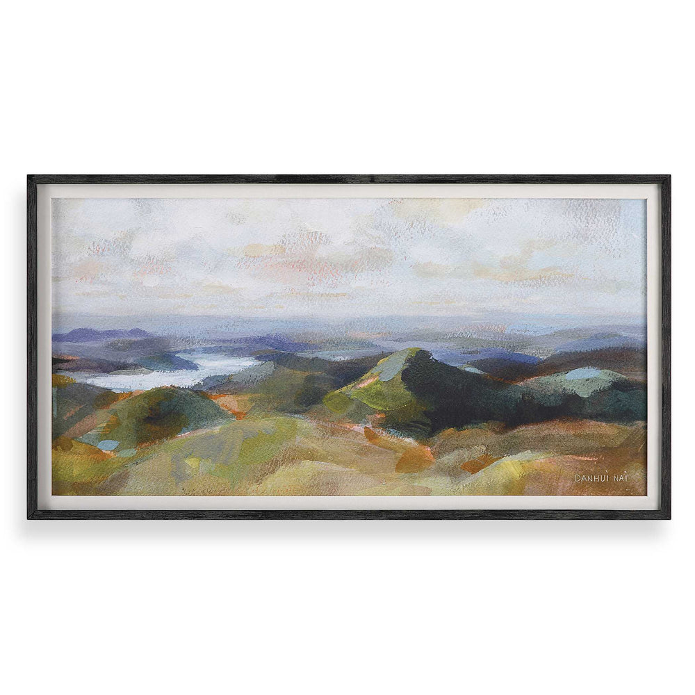 Above The Lakes Framed Landscape Print Accessories Uttermost