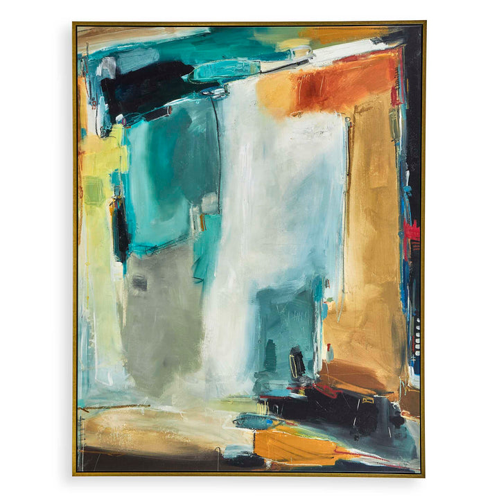 Painters High Revisited Framed Abstract Art Accessories Uttermost