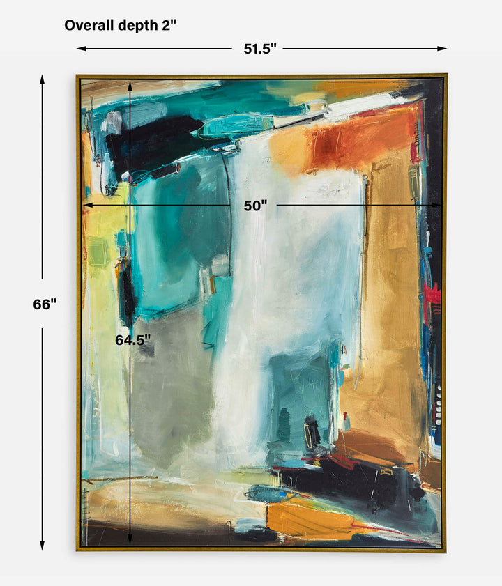 Painters High Revisited Framed Abstract Art Accessories Uttermost