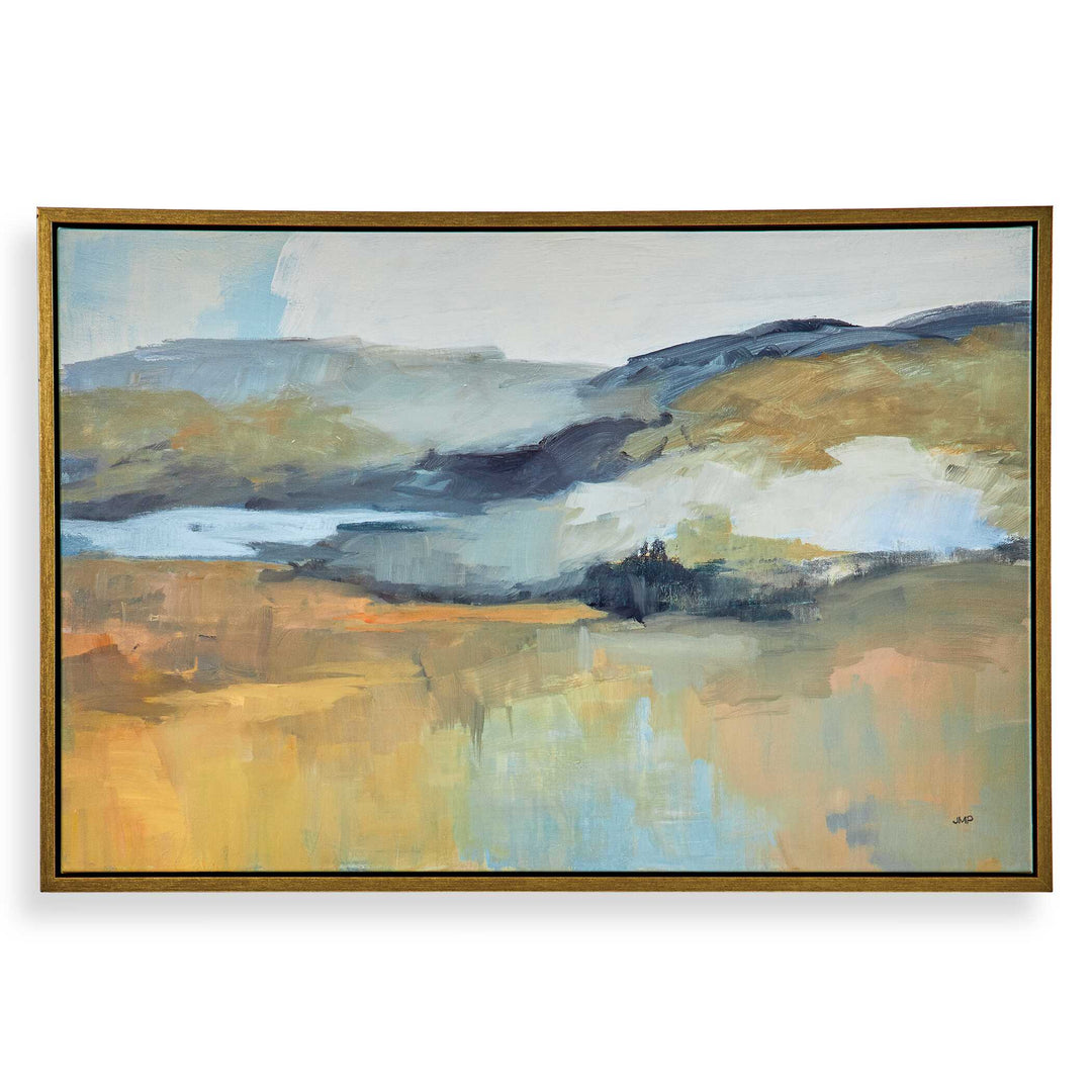 Folded Hills Framed Landscape Art Accessories Uttermost