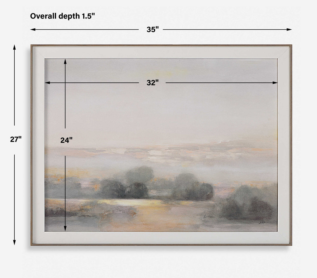 Atmospheric Neutral Landscape Print Accessories Uttermost