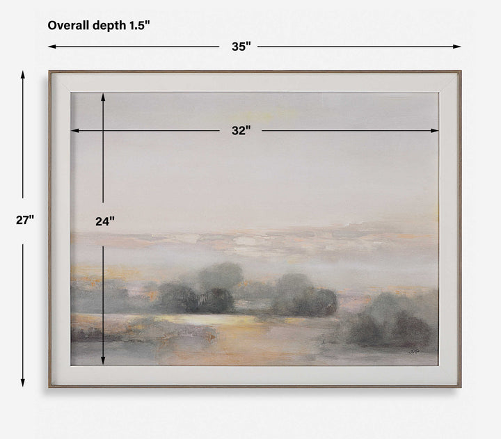 Atmospheric Neutral Landscape Print Accessories Uttermost