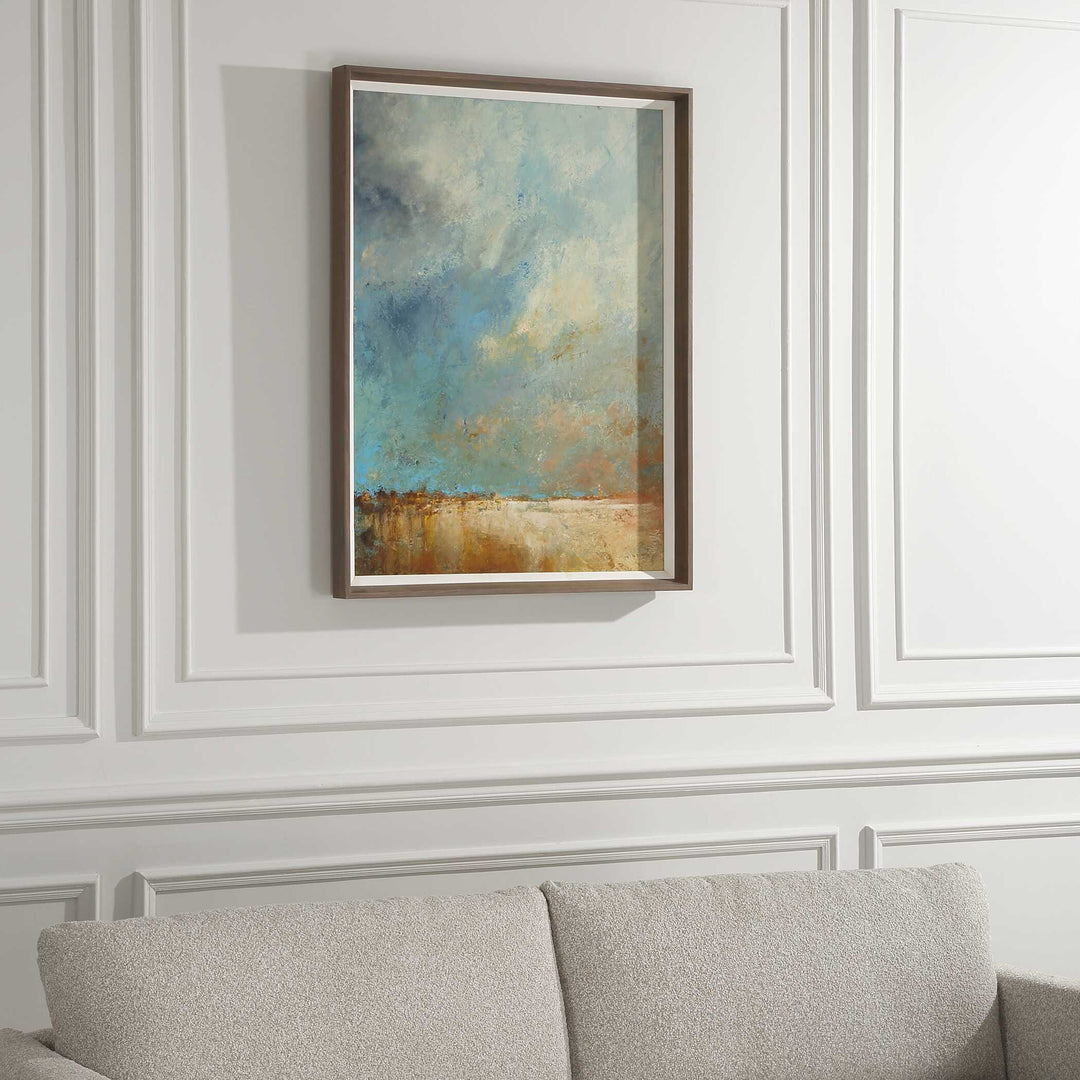 Vista Grande Framed Desertscape Print Accessories Uttermost