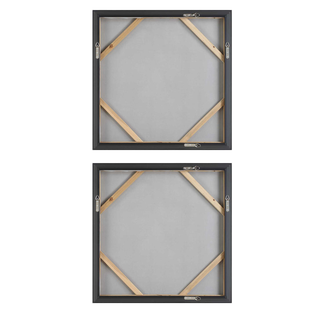 Unpredictable Hand Painted Canvases Set of 2 Accessories Uttermost