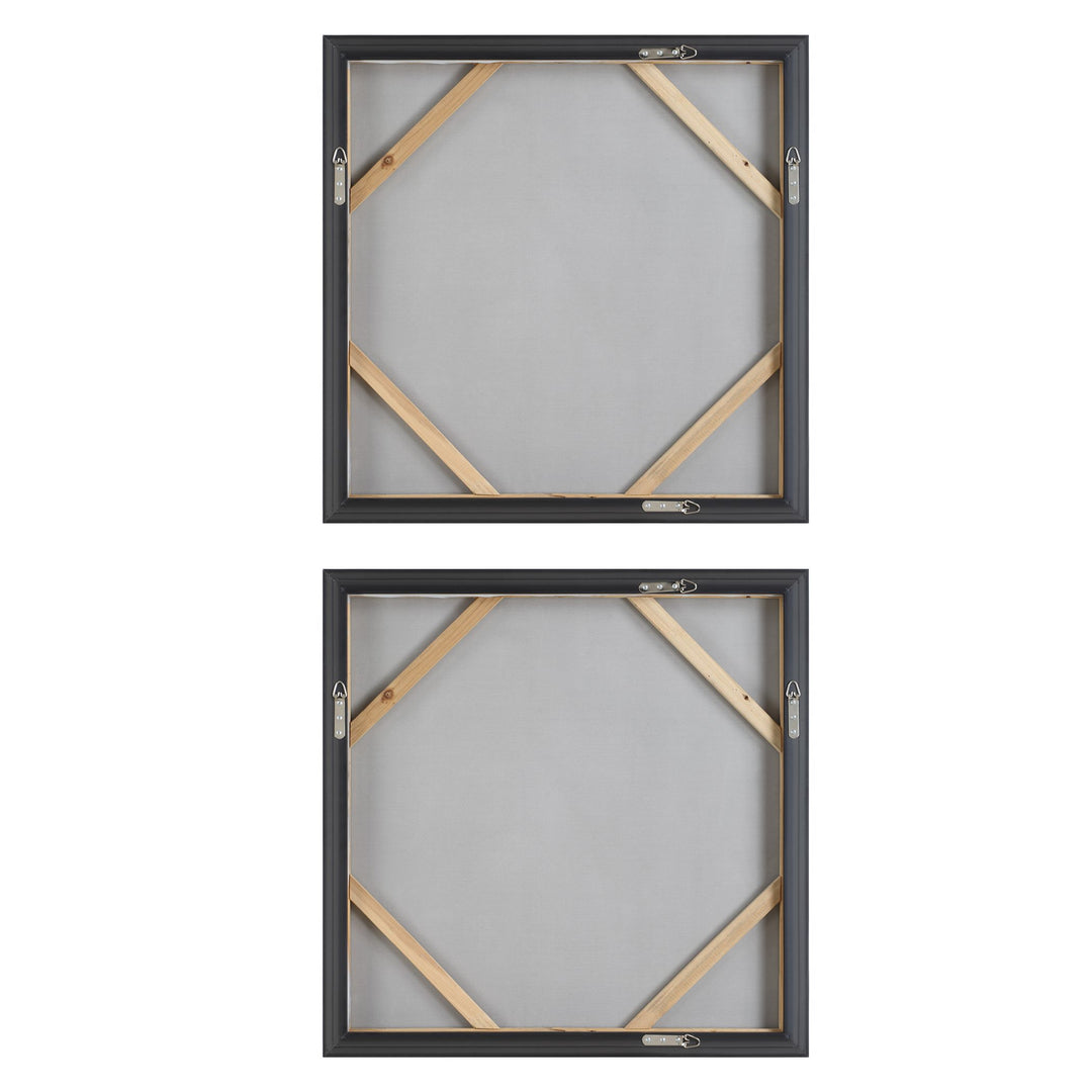 Unpredictable Hand Painted Canvases Set of 2 Accessories Uttermost