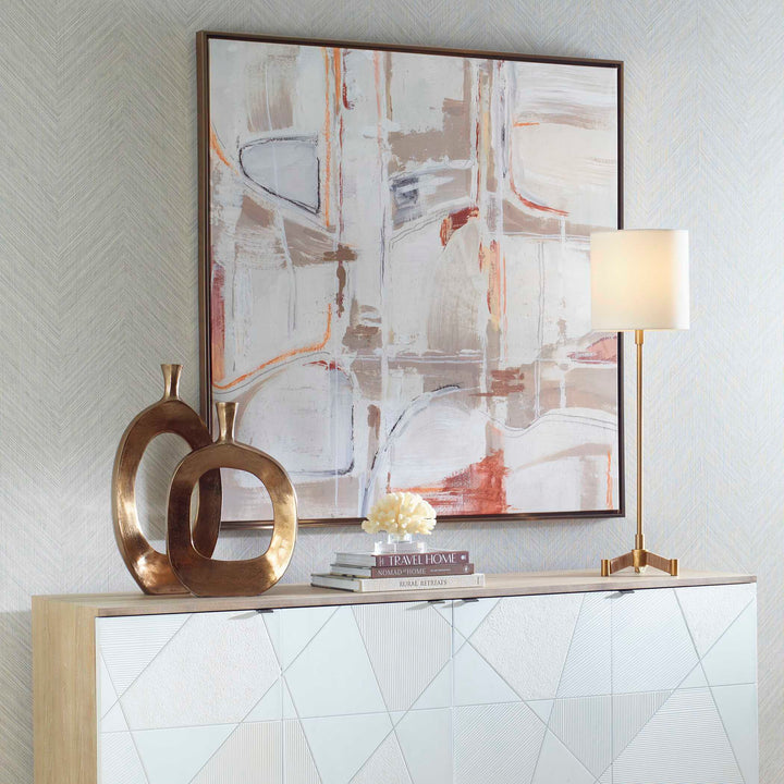 Neutral Nirvana Abstract Canvas Art Accessories Uttermost