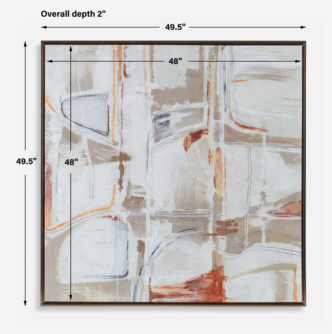Neutral Nirvana Abstract Canvas Art Accessories Uttermost