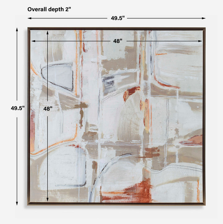 Neutral Nirvana Abstract Canvas Art Accessories Uttermost