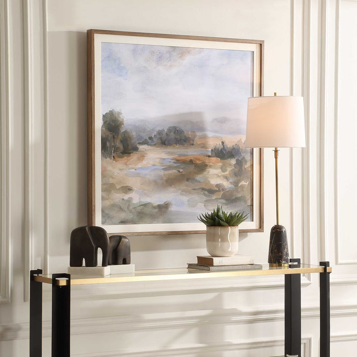 River Afternoon Landscape Print Accessories Uttermost