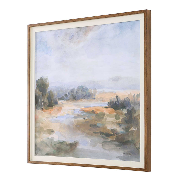 River Afternoon Landscape Print Accessories Uttermost