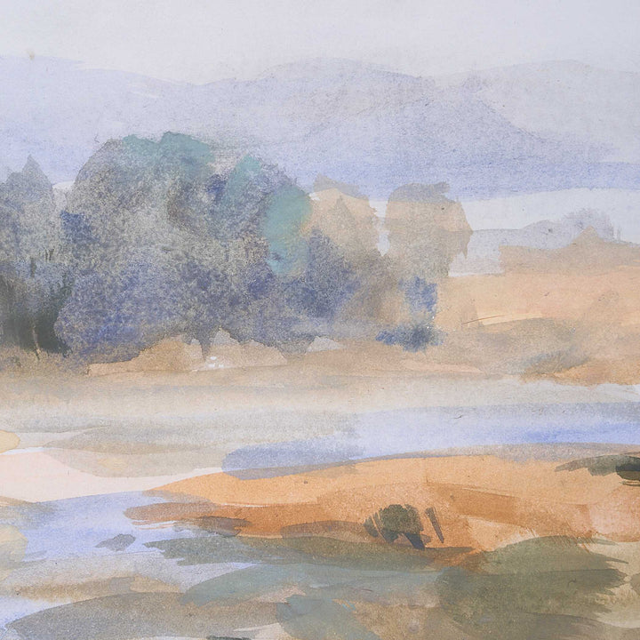 River Afternoon Landscape Print Accessories Uttermost