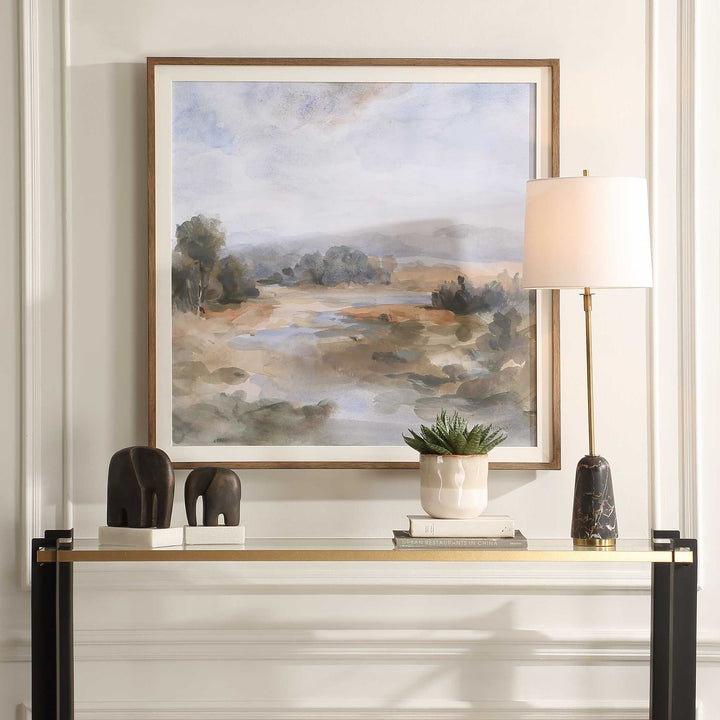 River Afternoon Landscape Print Accessories Uttermost
