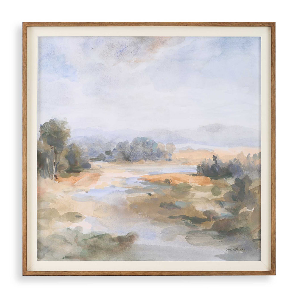 River Afternoon Landscape Print Accessories Uttermost