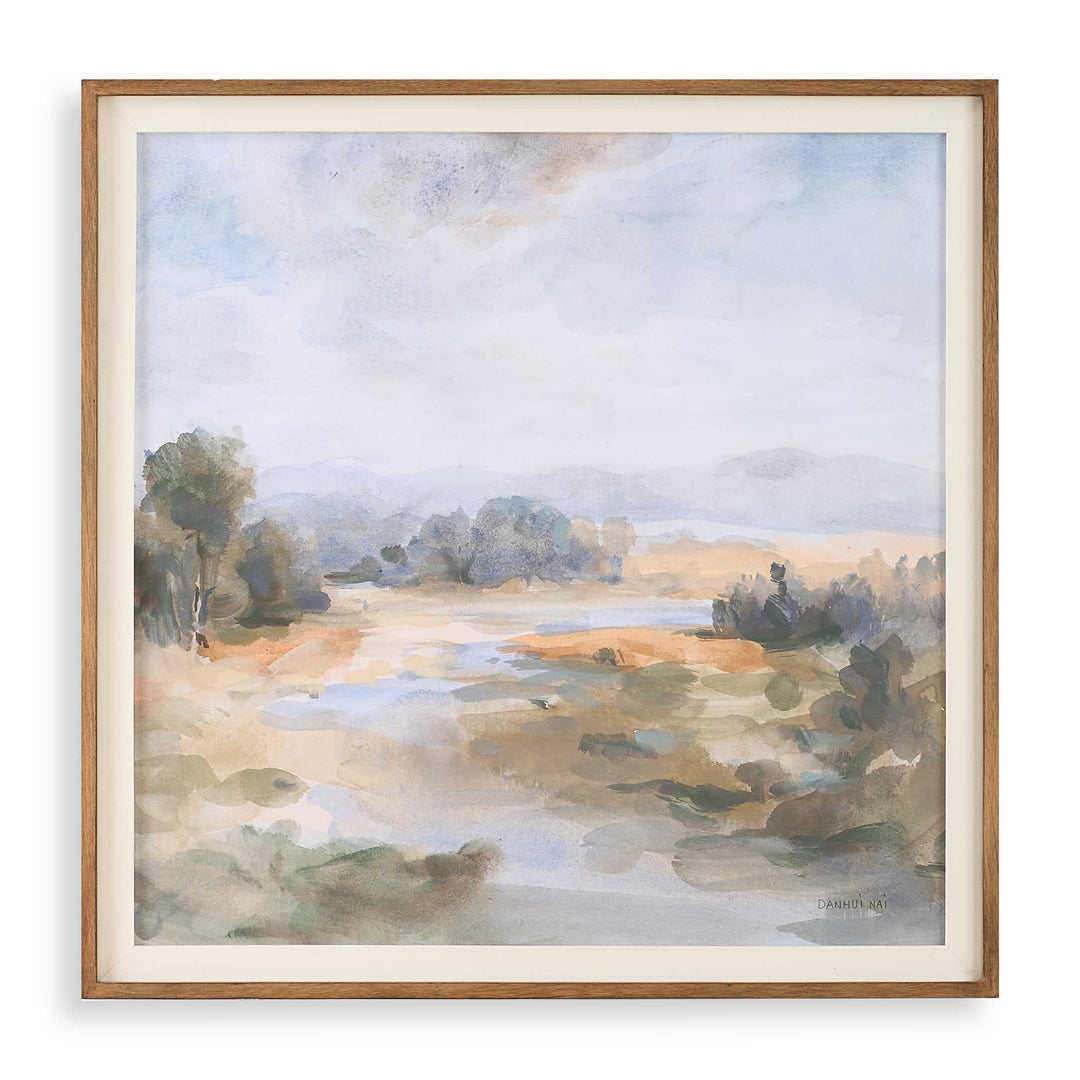 River Afternoon Landscape Print Accessories Uttermost