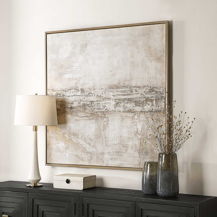 Desert Oasis Abstract Canvas Art Accessories Uttermost