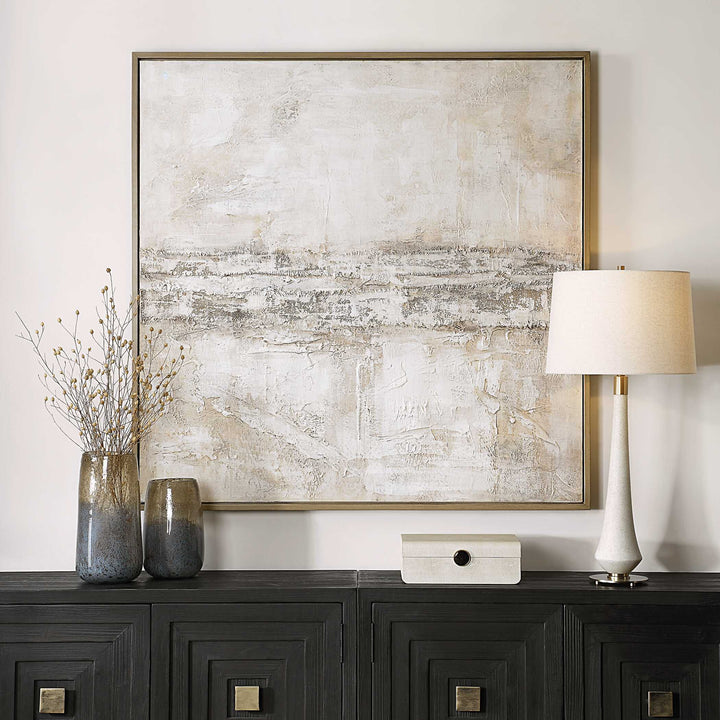Desert Oasis Abstract Canvas Art Accessories Uttermost