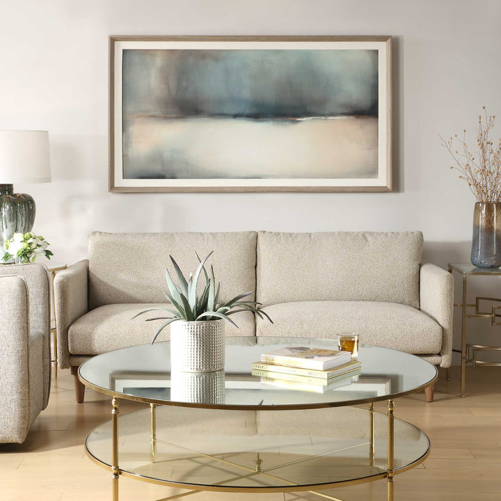 Deep Rains Framed Abstract Print Accessories Uttermost