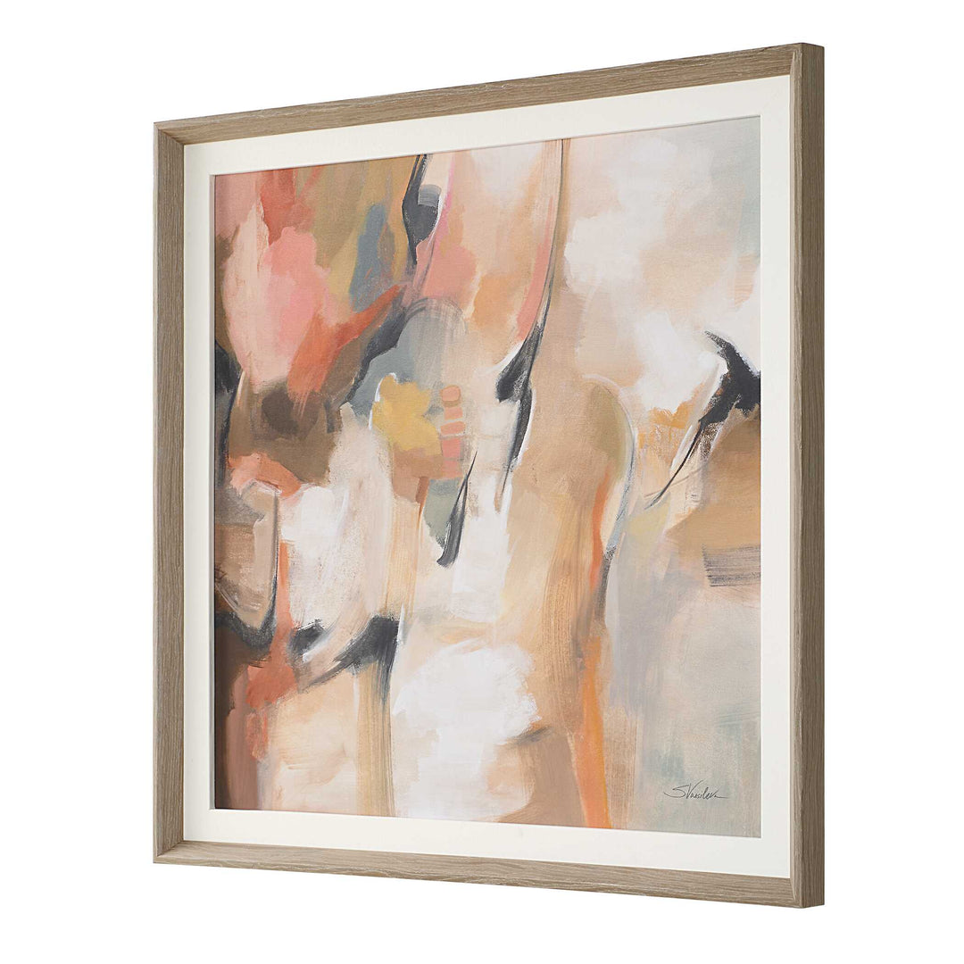 Uphill Framed Abstract Print Accessories Uttermost