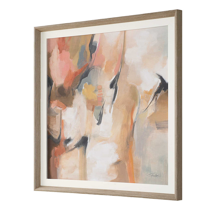 Uphill Framed Abstract Print Accessories Uttermost