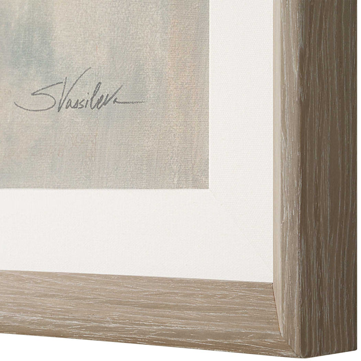 Uphill Framed Abstract Print Accessories Uttermost