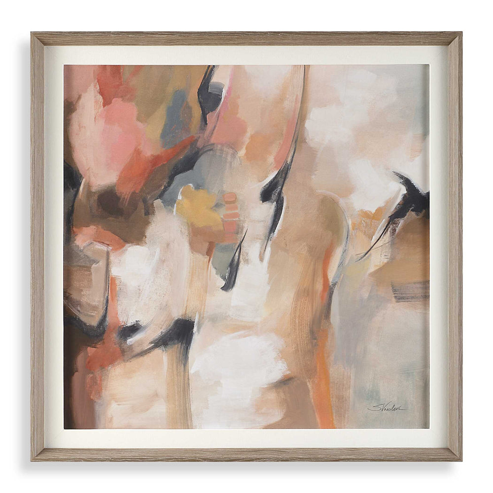 Uphill Framed Abstract Print Accessories Uttermost