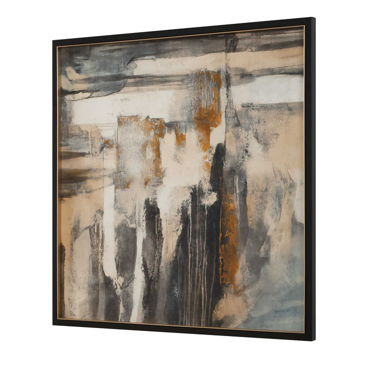 Landslide Framed Abstract Print Accessories Uttermost