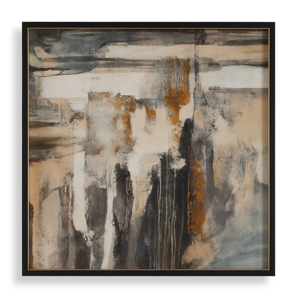 Landslide Framed Abstract Print Accessories Uttermost