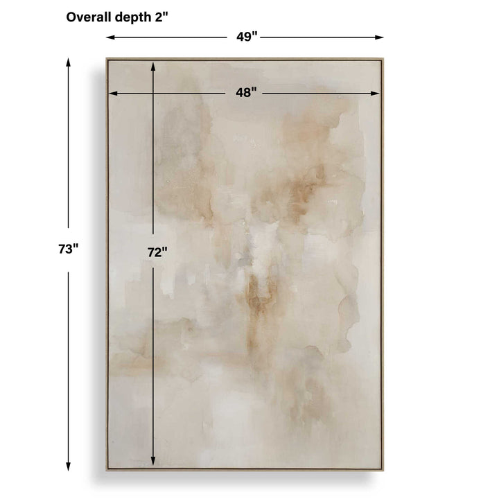 Remedy Hand Painted Modern Canvas Accessories Uttermost