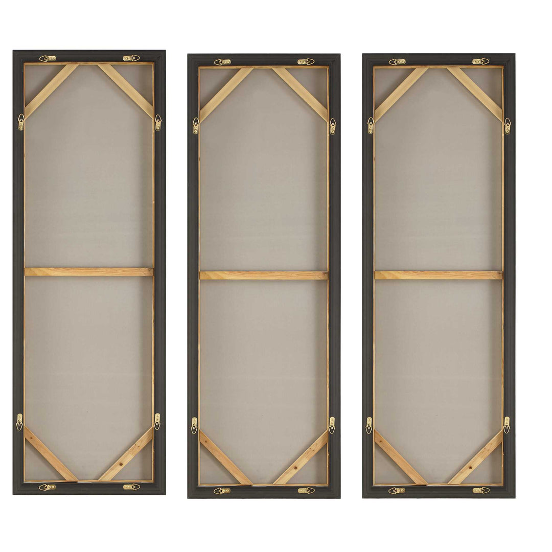 Smoke Break Hand Painted Modern Art Set of 3 Accessories Uttermost