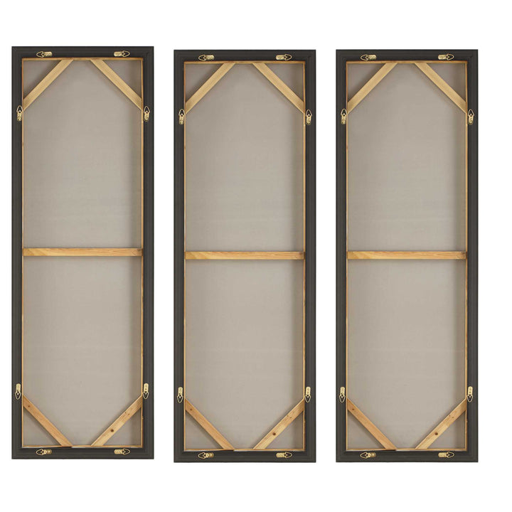 Smoke Break Hand Painted Modern Art Set of 3 Accessories Uttermost
