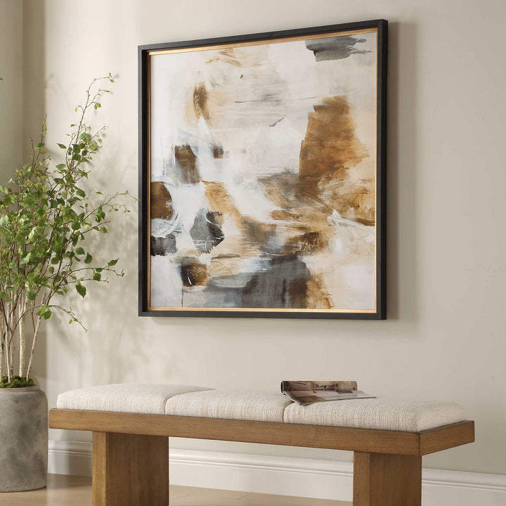 Ancient Story Framed Abstract Print Accessories Uttermost