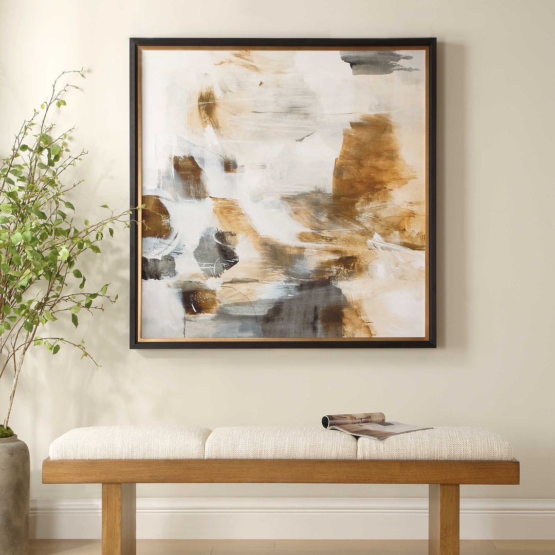 Ancient Story Framed Abstract Print Accessories Uttermost
