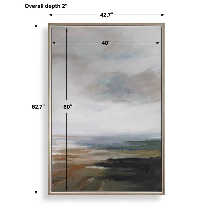 Lowlands Framed Landscape Print Accessories Uttermost