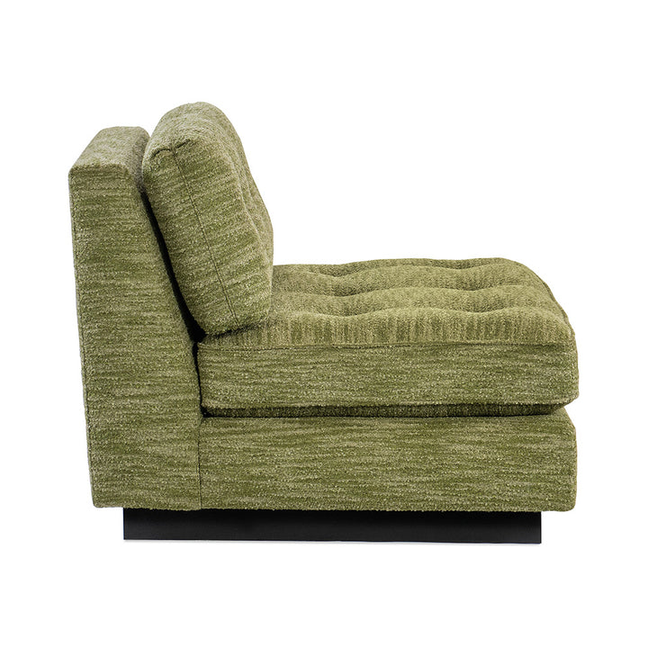 Ashe Armless Chair, Sage Living Room M Furnishings   