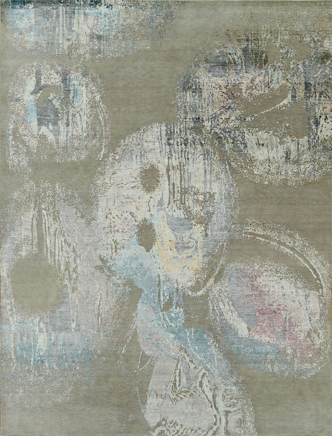 Mafi Signature | Artist | AT-301: Light Grey Area Rug Mafi Rugs