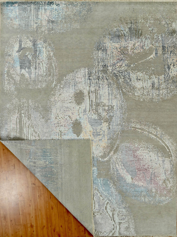 Mafi Signature | Artist | AT-301: Light Grey Area Rug Mafi Rugs