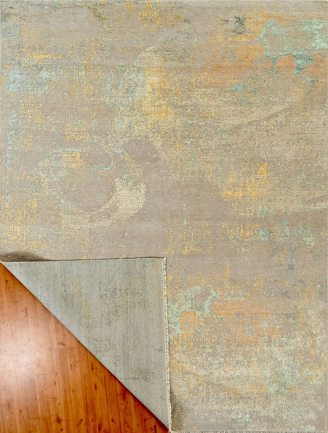 Mafi Signature | Artist | AT-303: Beige/Gold Area Rug Mafi Rugs
