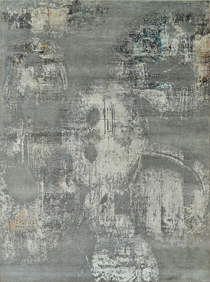 Mafi Signature | Artist | AT-306: Light Grey/Beige Area Rug Mafi Rugs