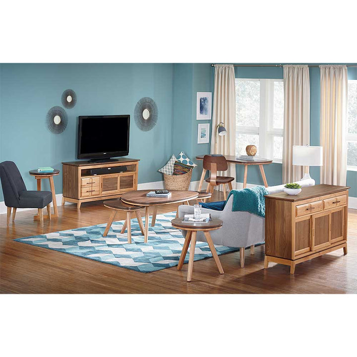 Addi Low Cocktail Table Living Room Whittier Wood
