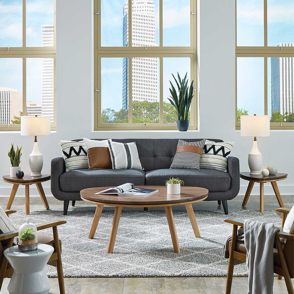 Addi Low Cocktail Table Living Room Whittier Wood
