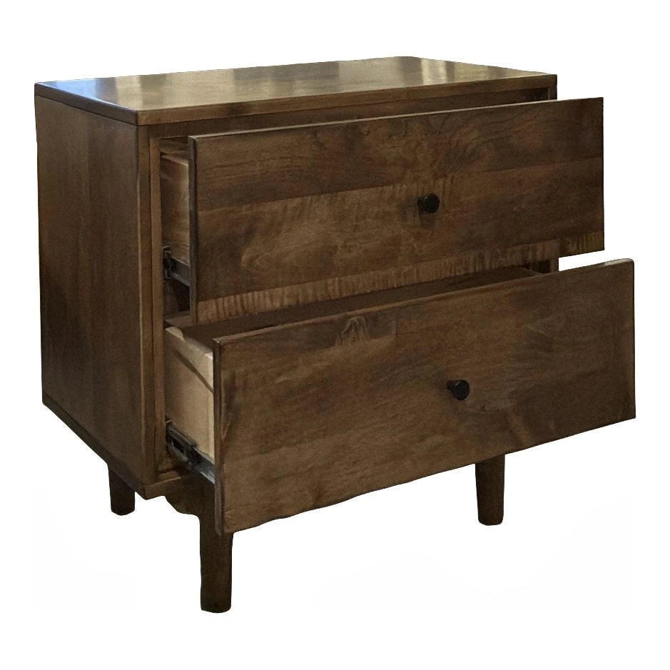 Bachelor 2 Drawer Large Nightstand Bedroom Seldens