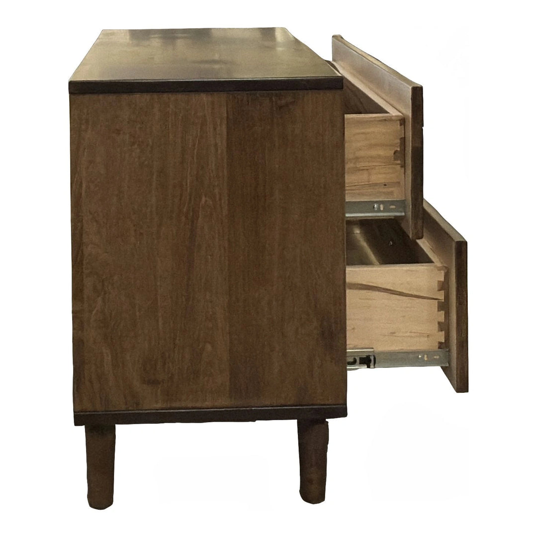 Bachelor 2 Drawer Large Nightstand Bedroom Seldens