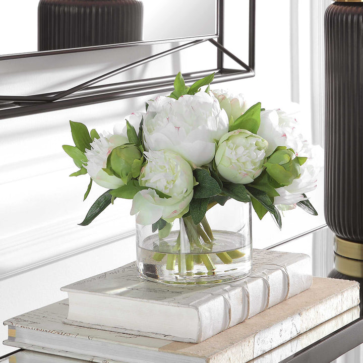 Garden Peony Bouquet Accessories Uttermost
