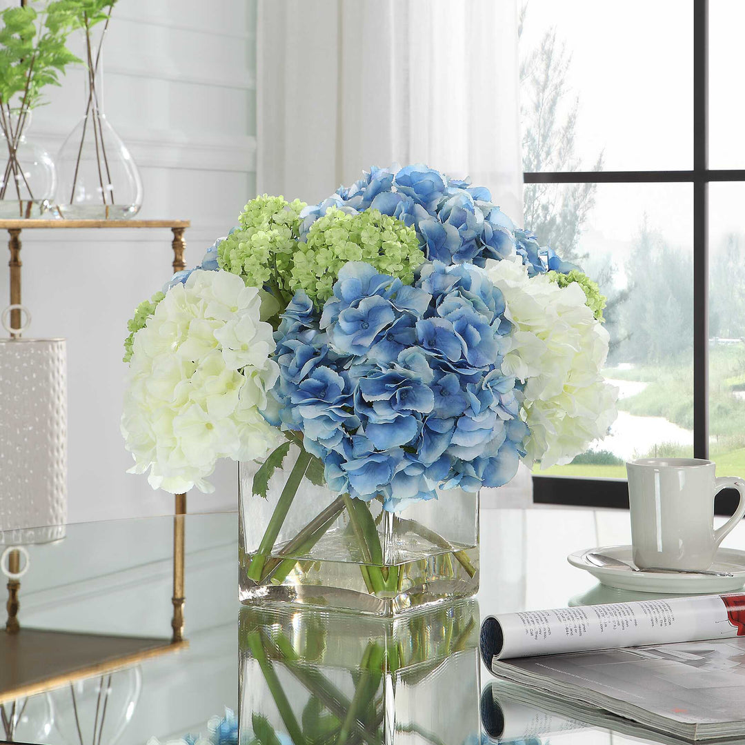 Providence Hydrangea Bouquet Accessories Uttermost