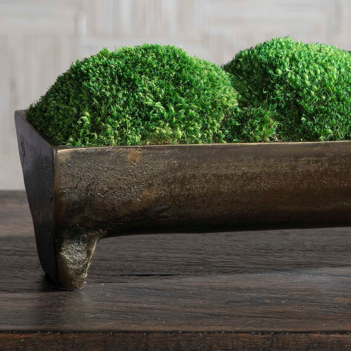 Canal Moss Small Centerpiece Accessories Uttermost