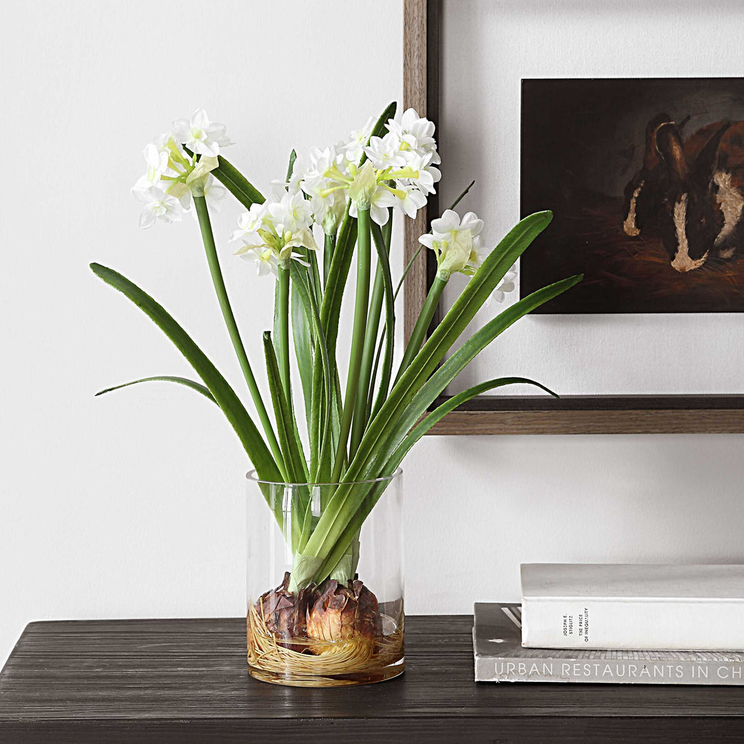 Lacey Daffodil Accent Arrangement Accessories Uttermost