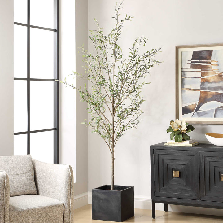Abundance Potted Olive Tree Accessories Uttermost