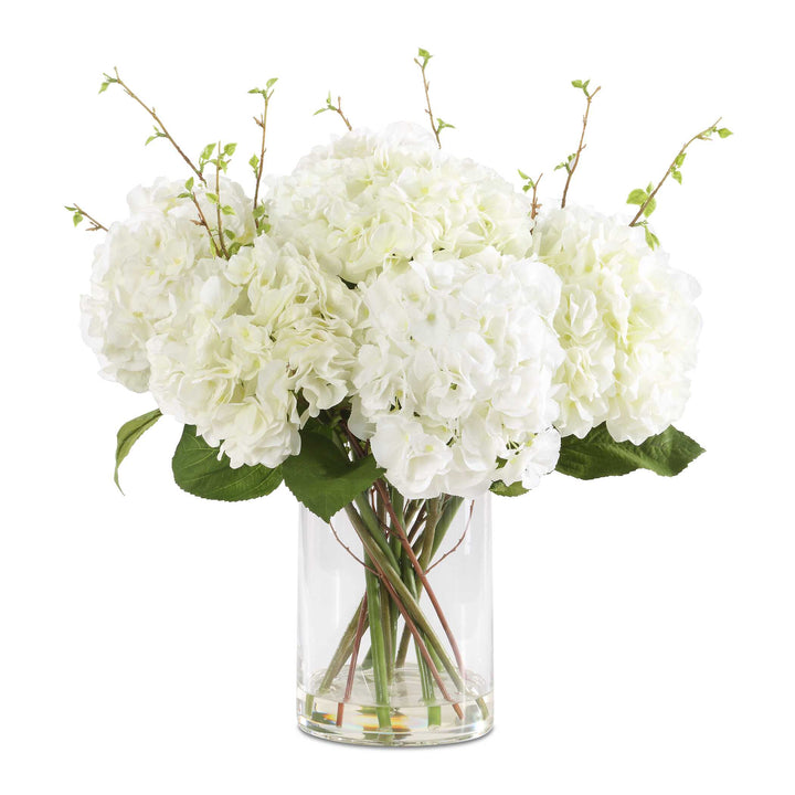 Anastasia Hydrangea Centerpiece Accessories Uttermost