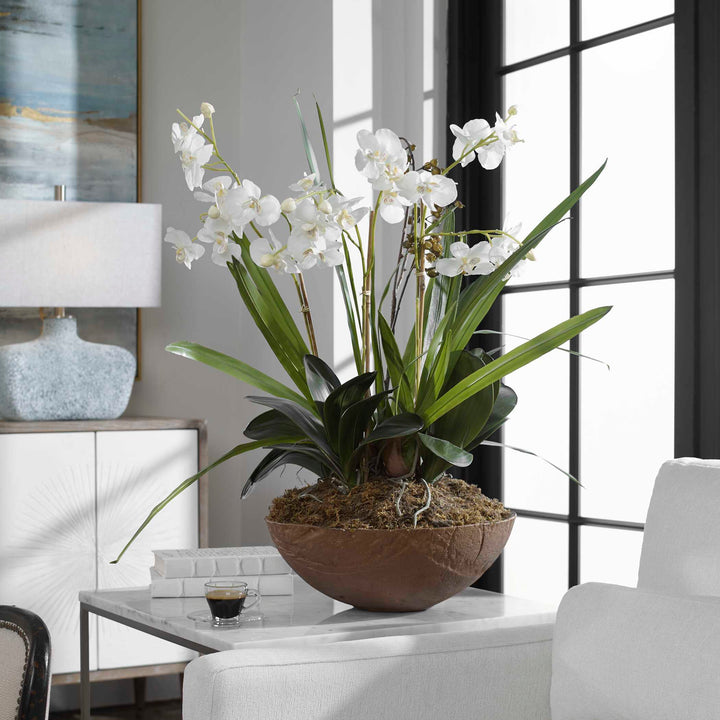 Moth Orchid Planter Accessories Uttermost