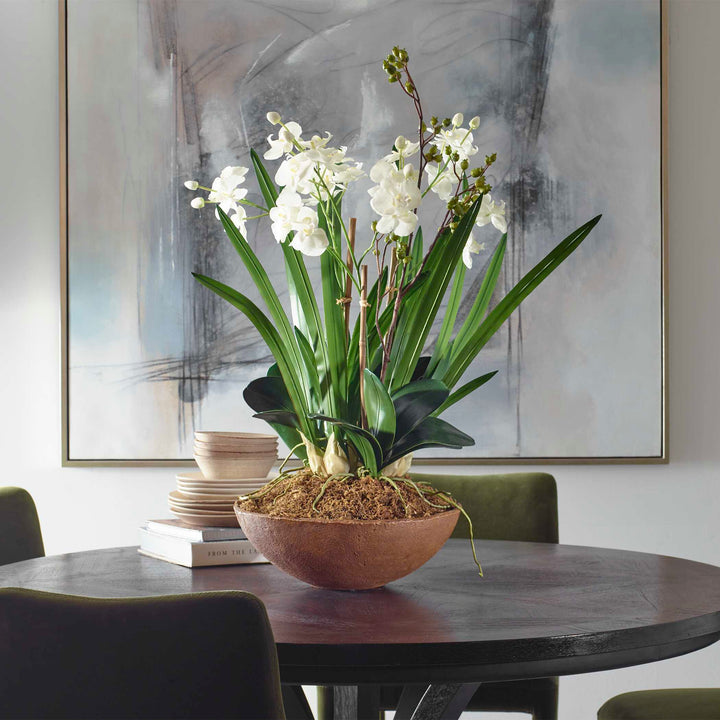 Moth Orchid Planter Accessories Uttermost